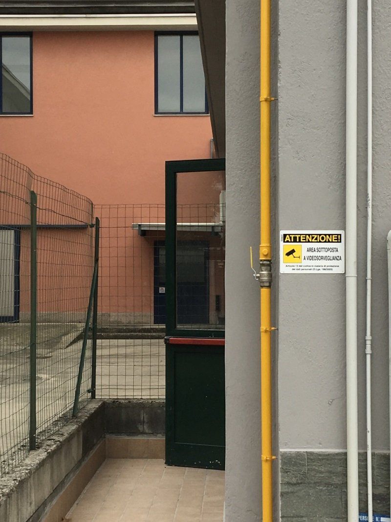 area videosorvegliata