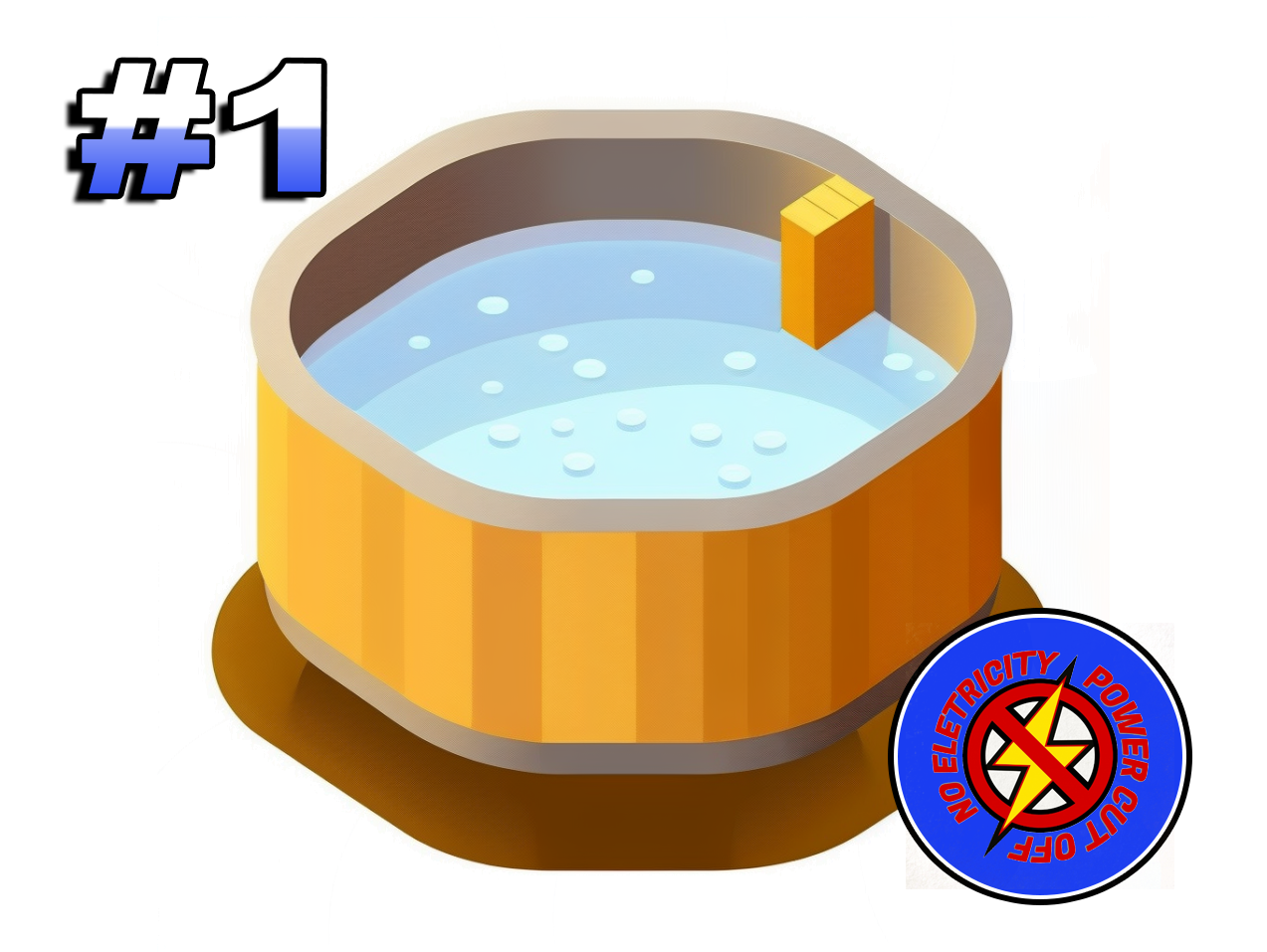 How to remove a hot tub step #1