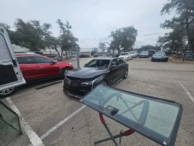 Windshield installation near Austin, TX