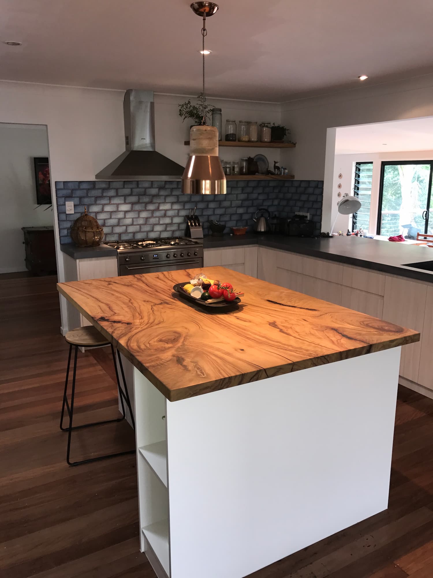 Wooden Counter Table — Cabinet Makers in the Northern Rivers