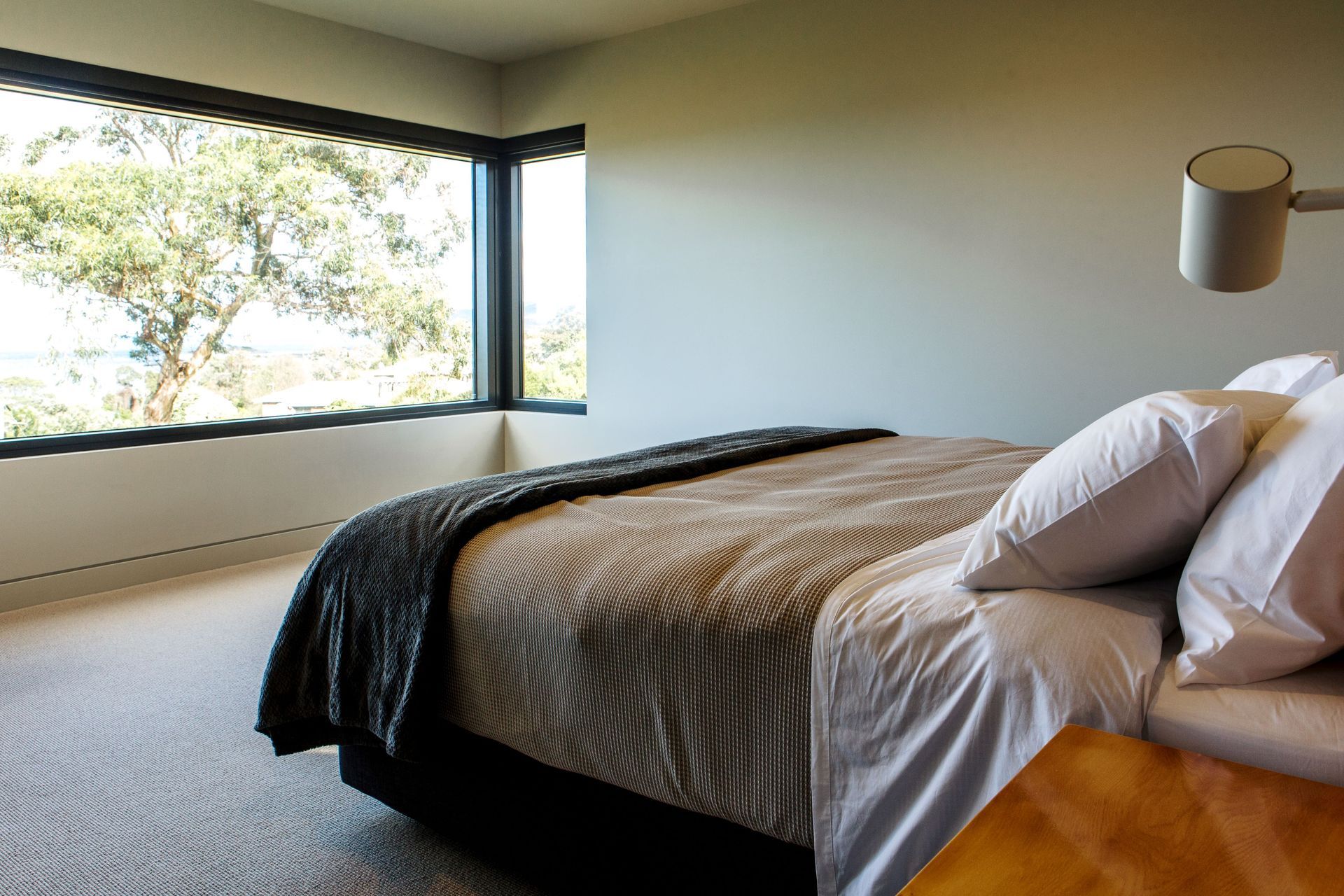 Bedroom at Faraway, a bed with a view