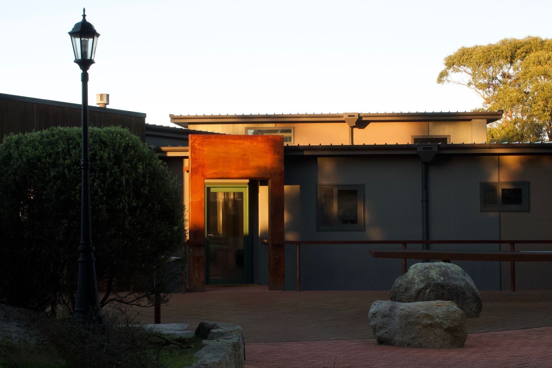 Faraway in the morning light