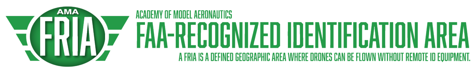 Green FAA-Recognized Identification Area logo. Text reads, 