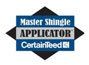Master Shingle Applicator CertainTeed