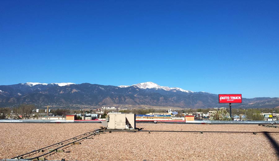 Commercial Roofing on A Building — Colorado Springs, CO — McWilliams Roofing