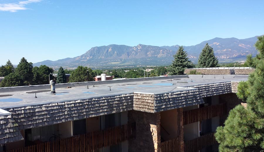 Commercial Roofing Work on Building — Colorado Springs, CO — McWilliams Roofing