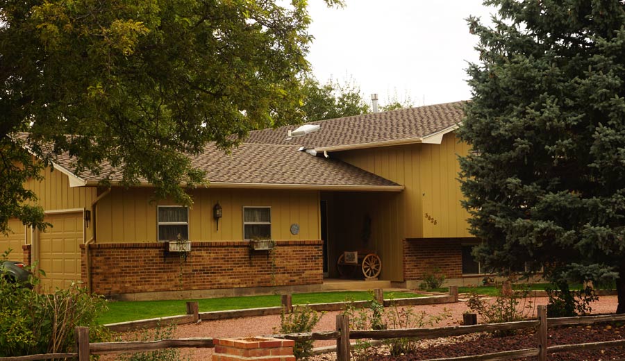 Brown House and Trees — Colorado Springs, CO — McWilliams Roofing