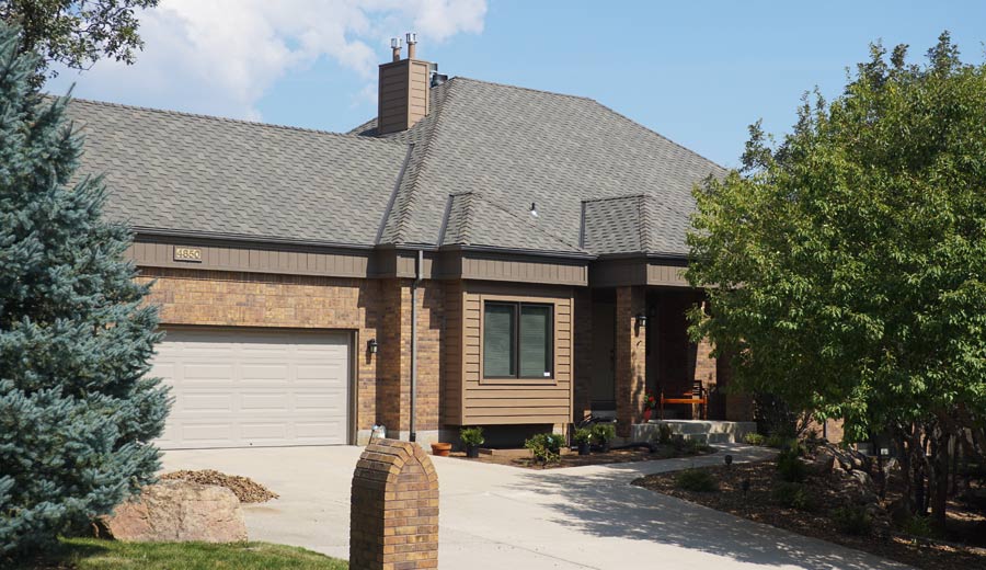 Roofing Work and Garage — Colorado Springs, CO — McWilliams Roofing