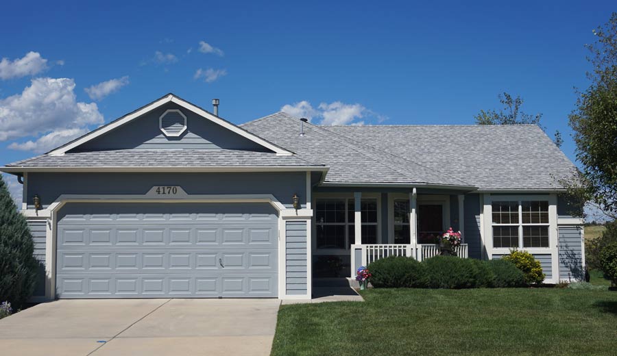 Gray House and Roof — Colorado Springs, CO — McWilliams Roofing
