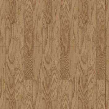 Wooden floorboards, light brown with visible wood grain.