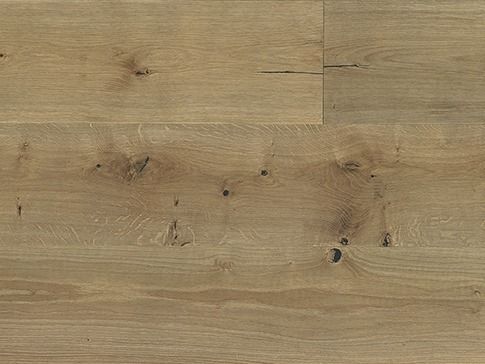 Wooden flooring with light brown color and visible wood grain.