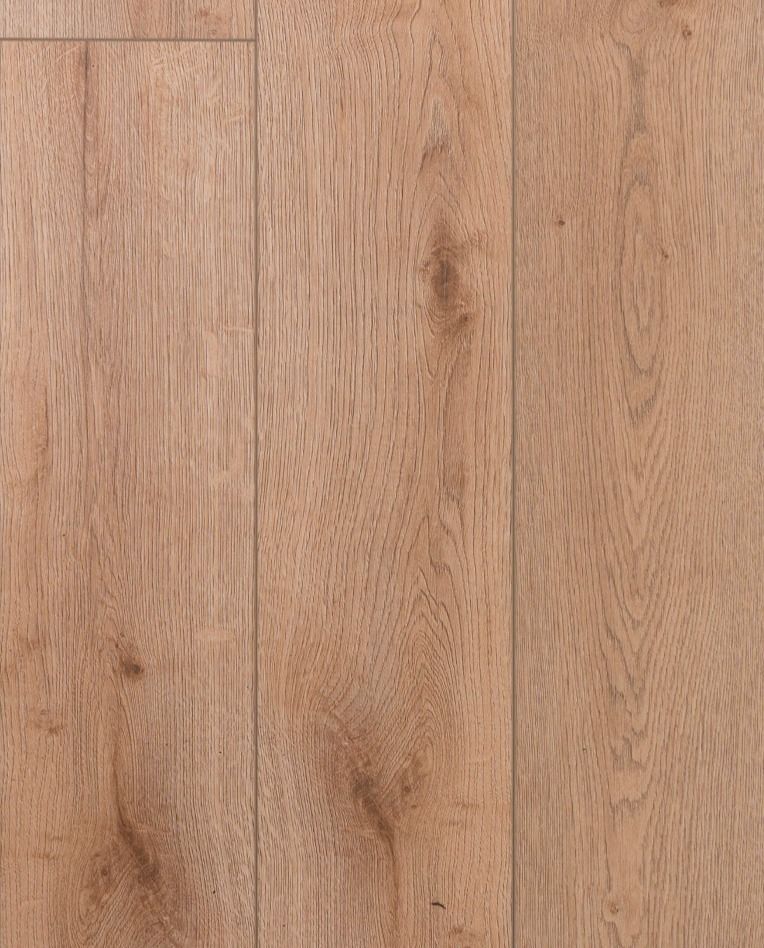 Wooden flooring in light brown with visible grain and knots.