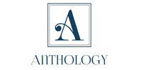 Logo with a navy blue letter "A" inside a square, with the word "ANTHOLOGY" below.