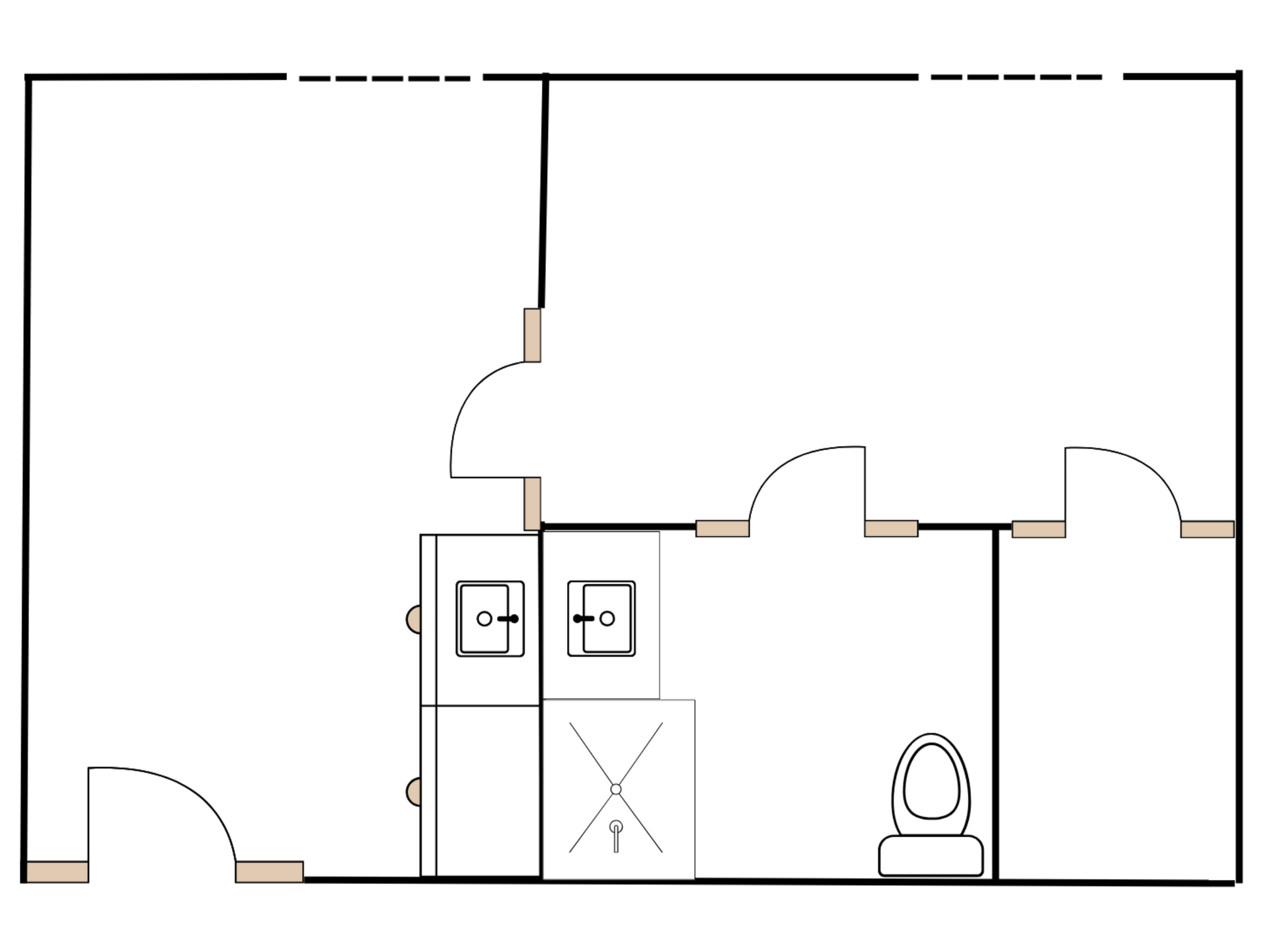 One Bedroom Floor Plan — Arlington, TX — Castle Rock Assisted Living One Bedroom Floor Plan — Arlington, TX — Castle Rock Assisted Living