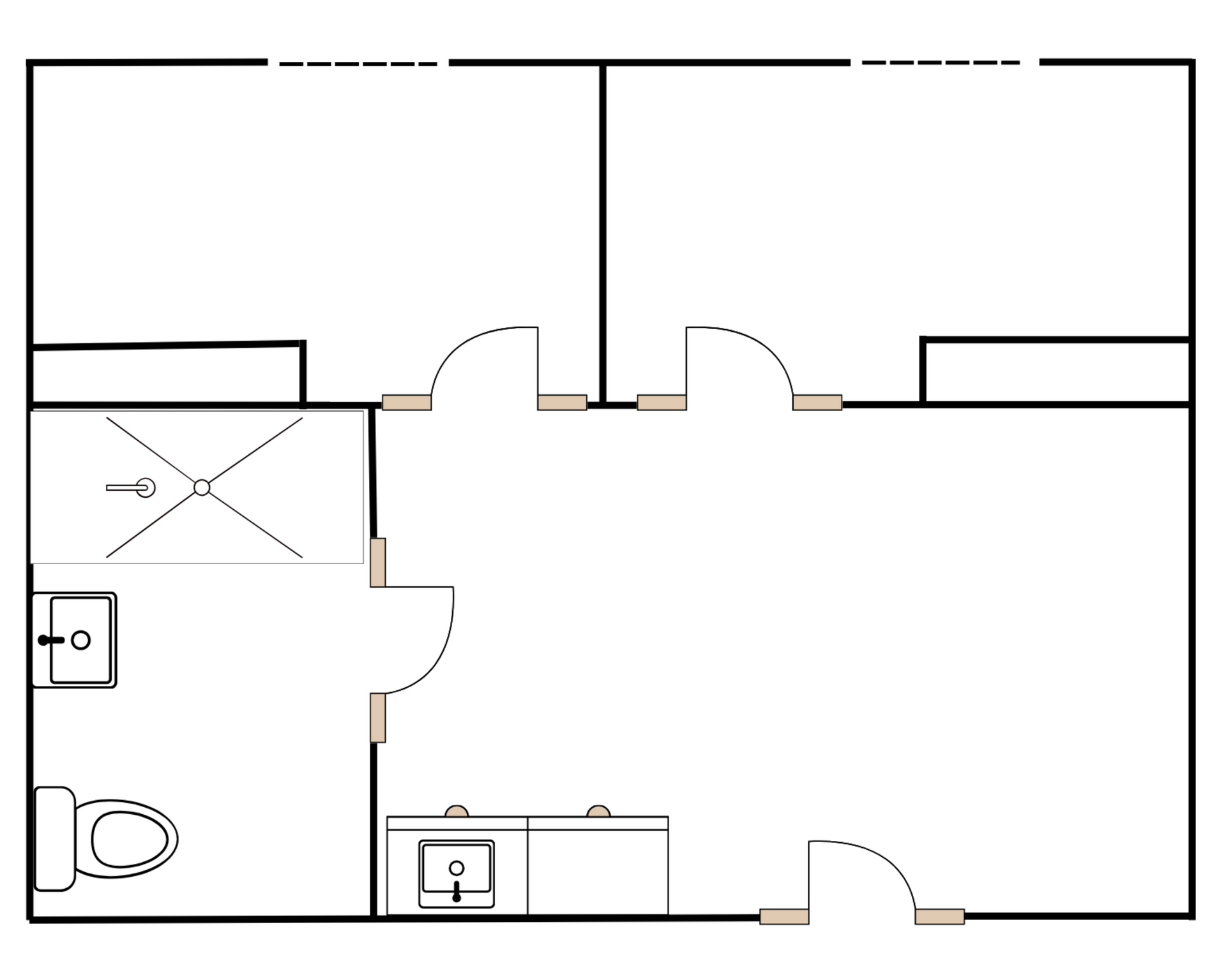 Two Bedroom Floor Plan — Arlington, TX — Castle Rock Assisted Living Two Bedroom Floor Plan — Arlington, TX — Castle Rock Assisted Living