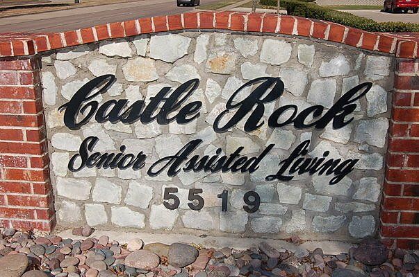 Castle Rock Signage — Arlington, TX — Castle Rock Assisted Living