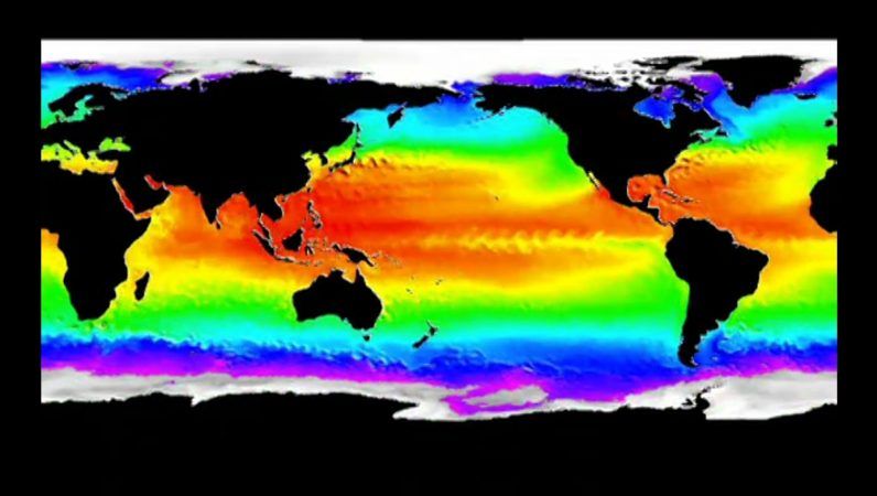 The Earth continues to warm due to human activity, including burning fossil fuels at an unsustainable rate. Image credit: NASA