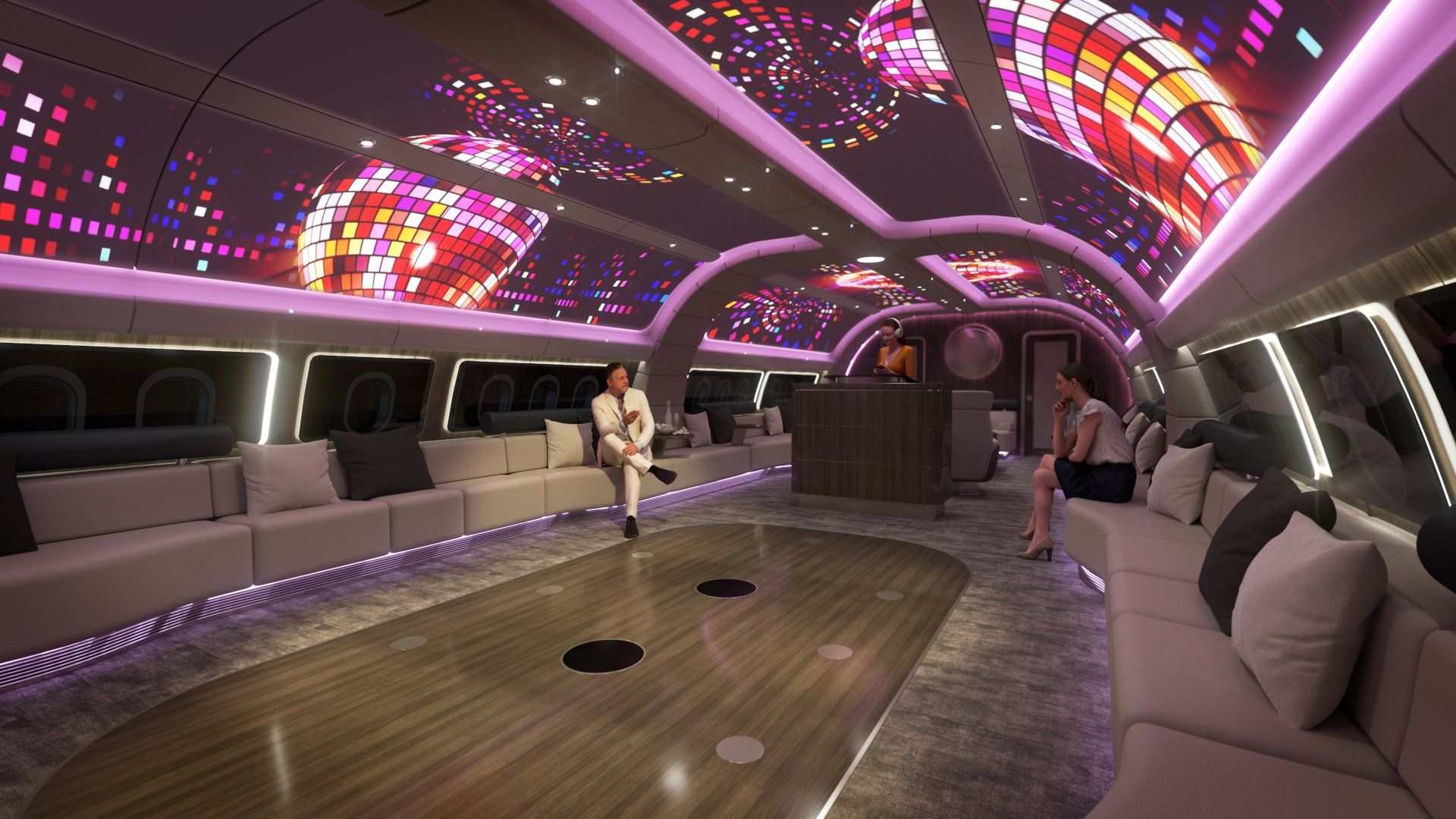 all about the disco plane