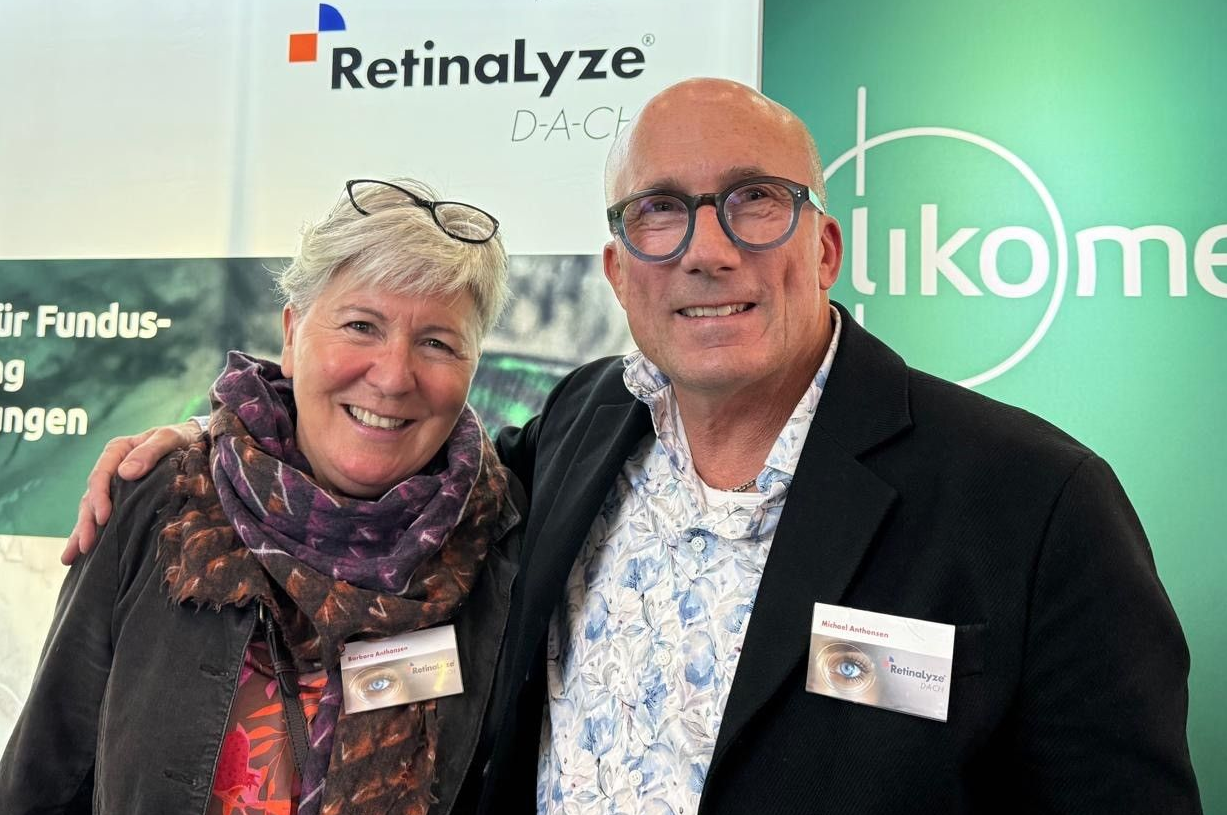 Barbara und Michael Anthonsen, die beiden CEO von RetinaLyze D-A-CH (Bild: RetinaLyze)