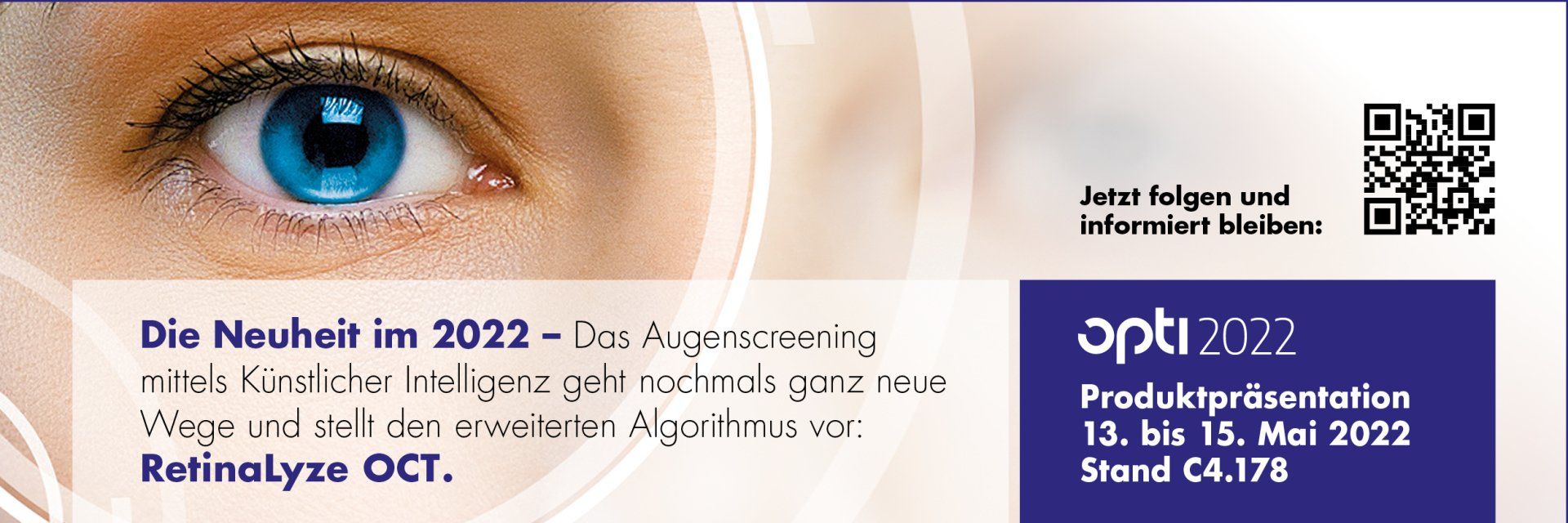 Augenscreening mittels Künstlicher Intelligenz neu auch mit OCT-Geräten vorzunehmen.