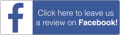 A blue sign that says click here to leave us a review on facebook