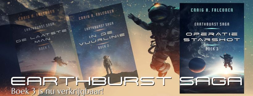 Operatie Starshot, Earthburst Saga boek 3 van Craig A. Falconer