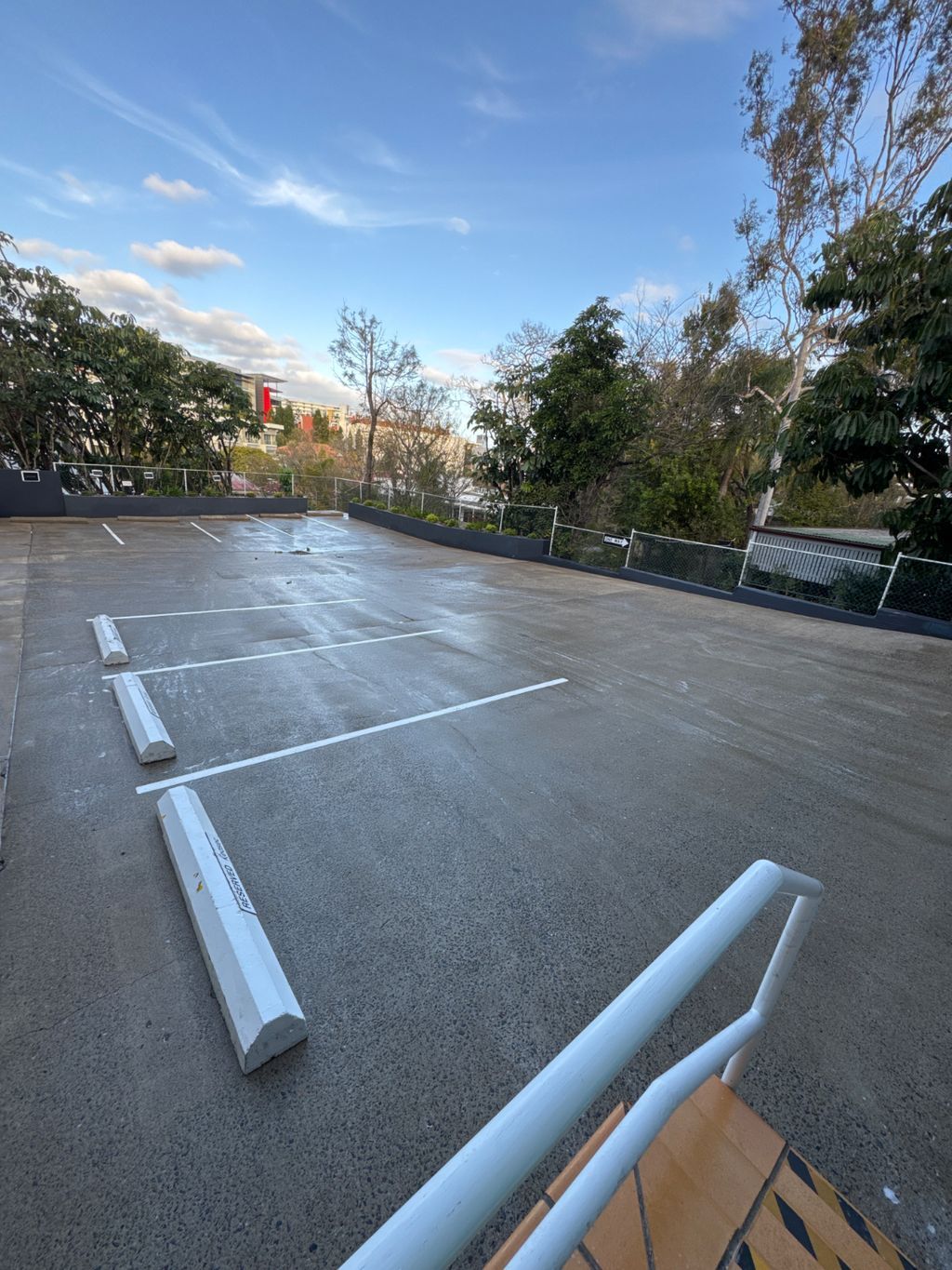 A clean brisbane car park