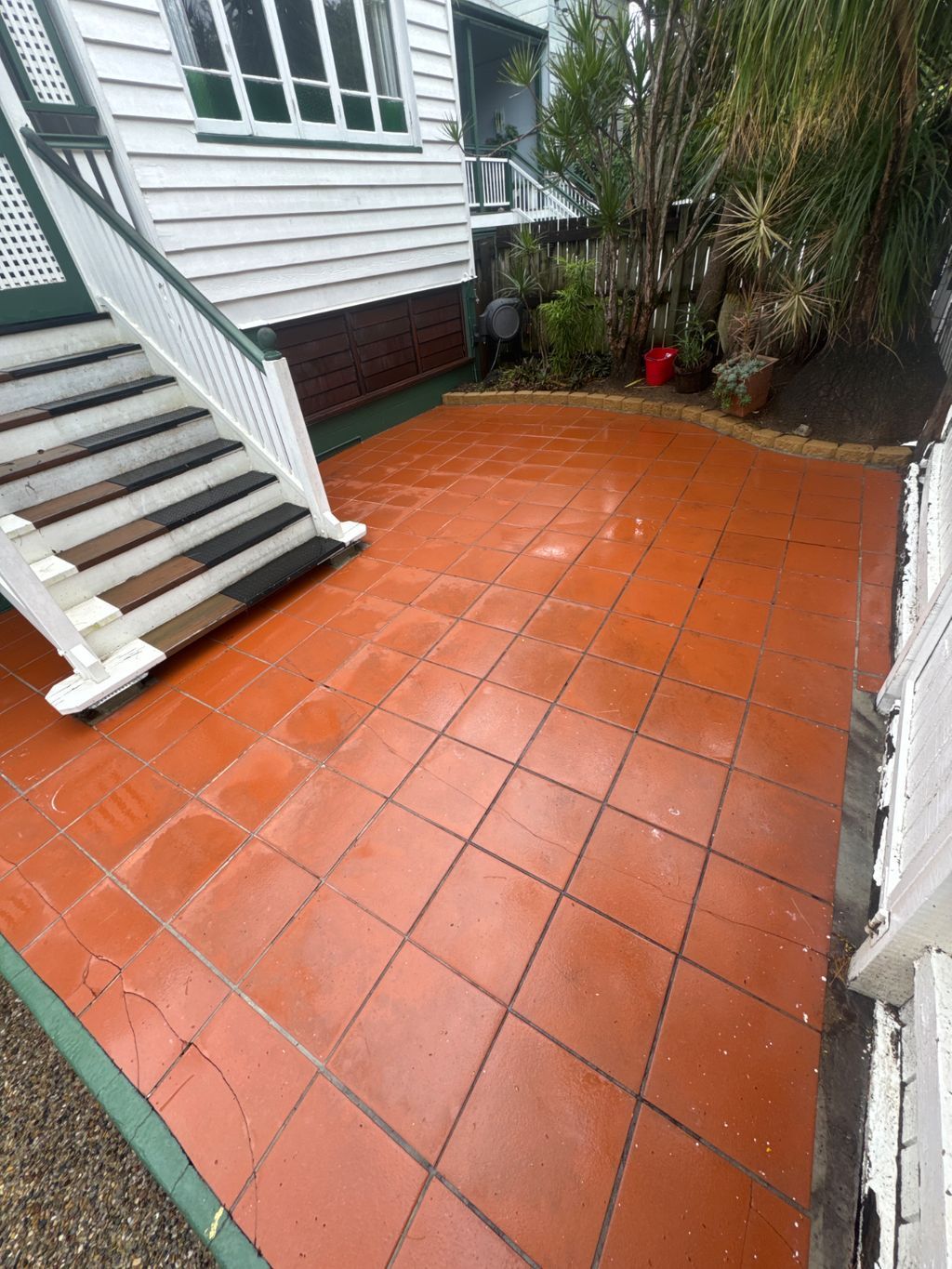 A clean brisbane patio