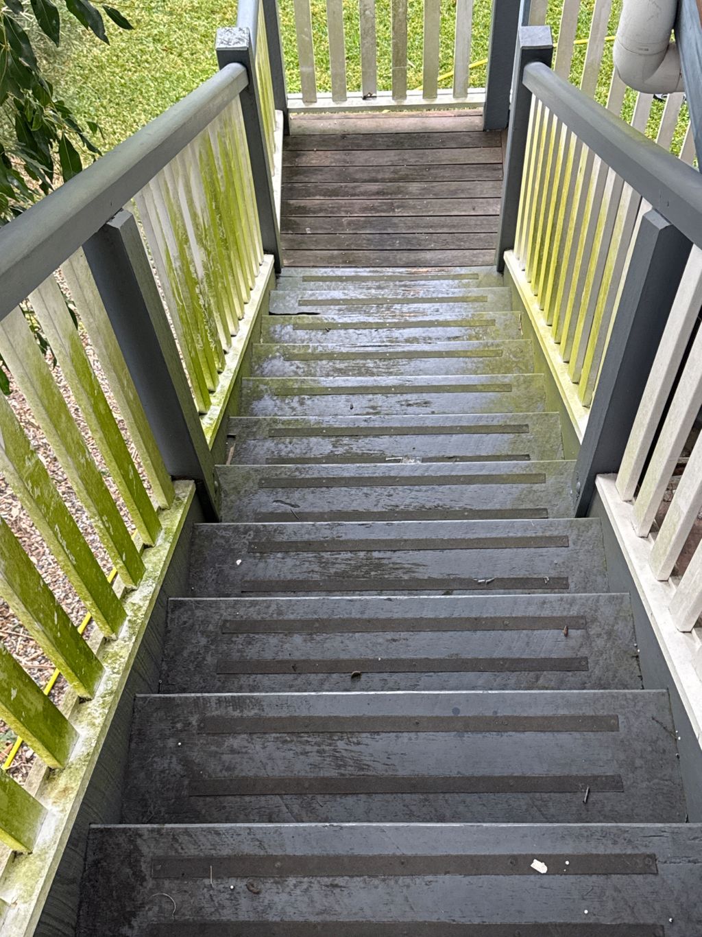 A dirty brisbane staircase