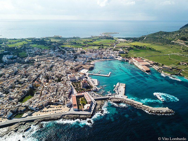 panorama di Favignana