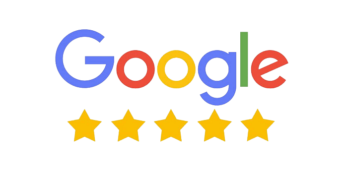 Google Text and Stars Icon