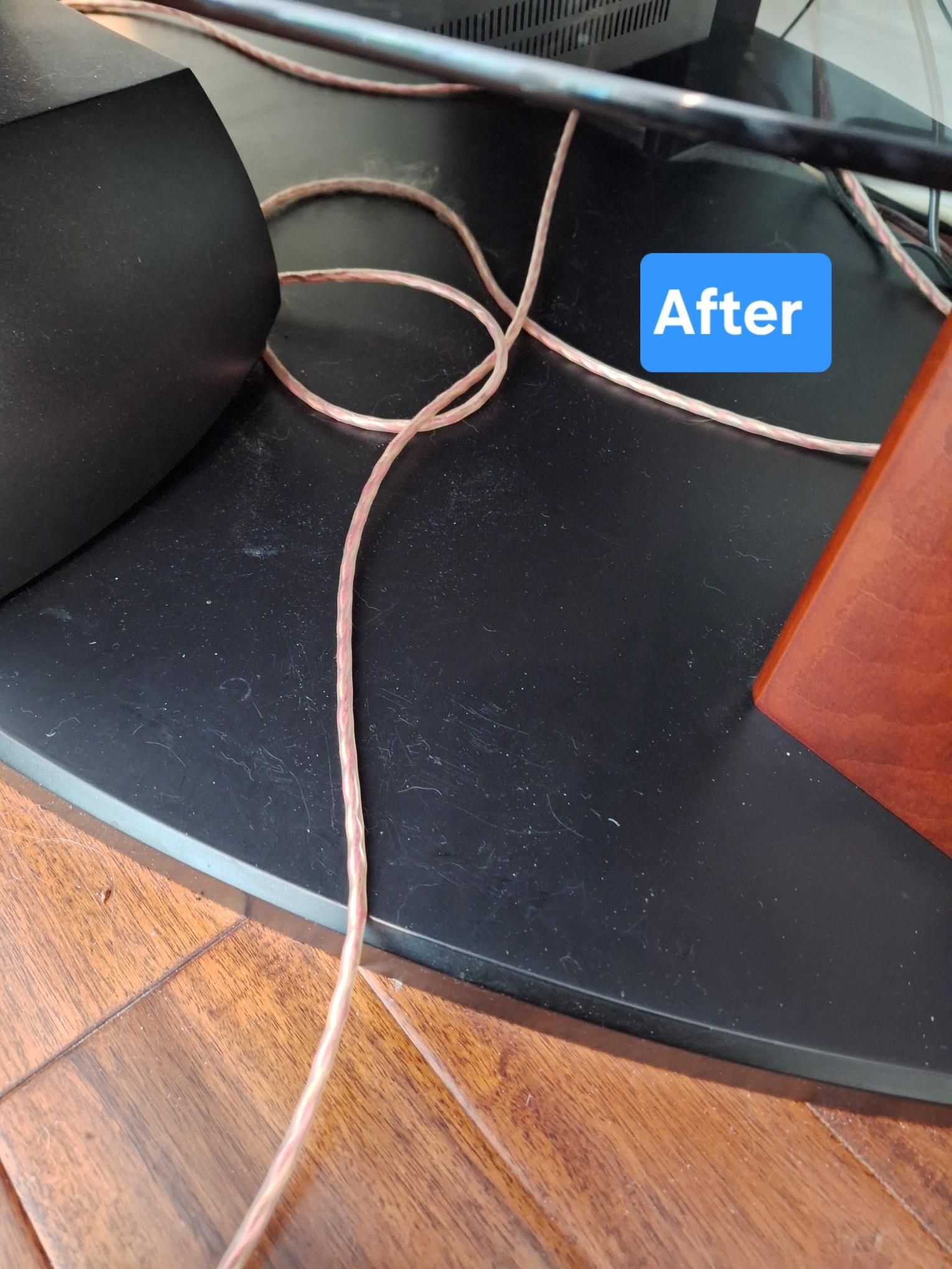 Worker Sanitizing a Couch