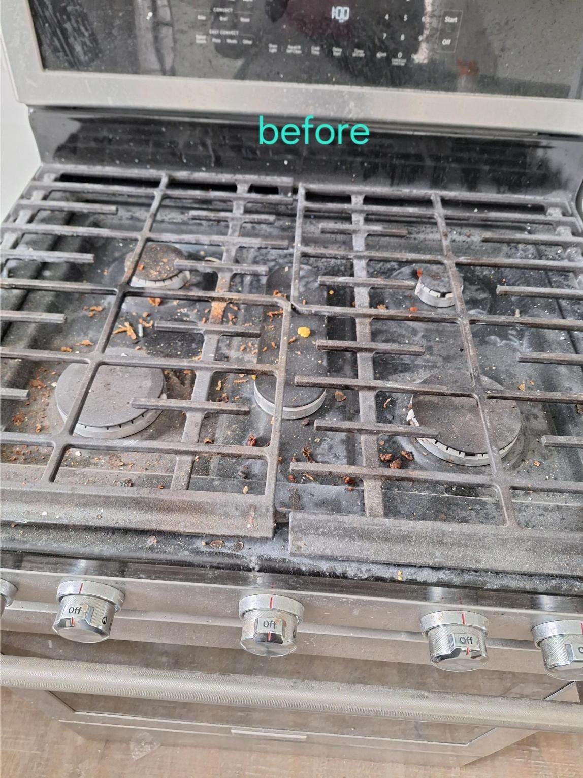 Window Cleaning with Squeegee