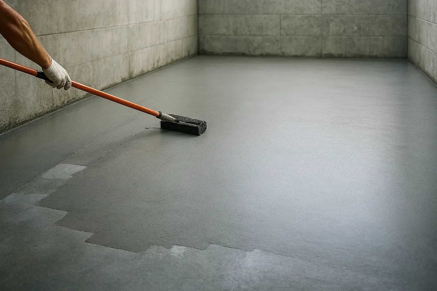 An image of a concrete coating in Kentwood MI