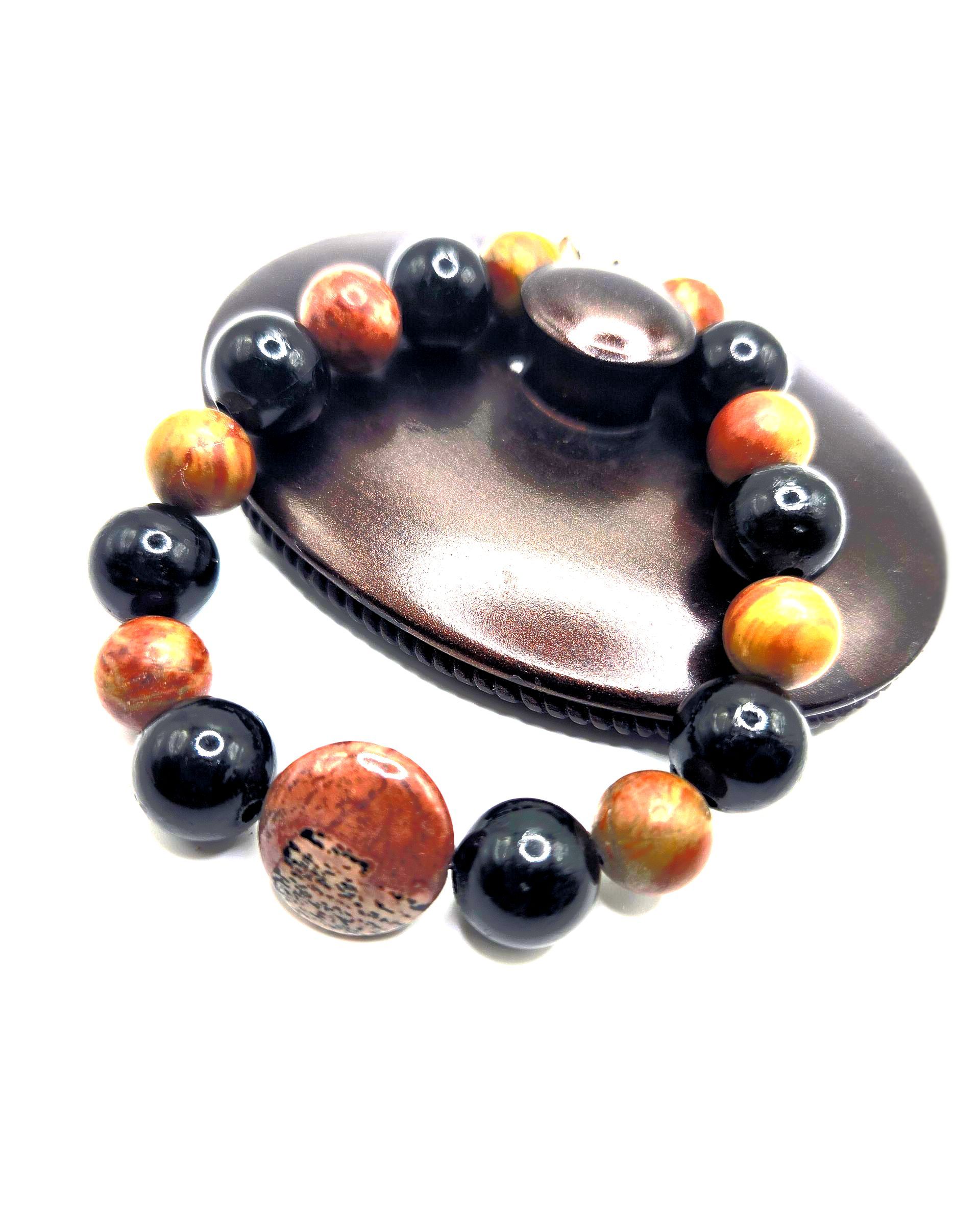 JAZZED JASPER CRYSTAL Bracelet for Men