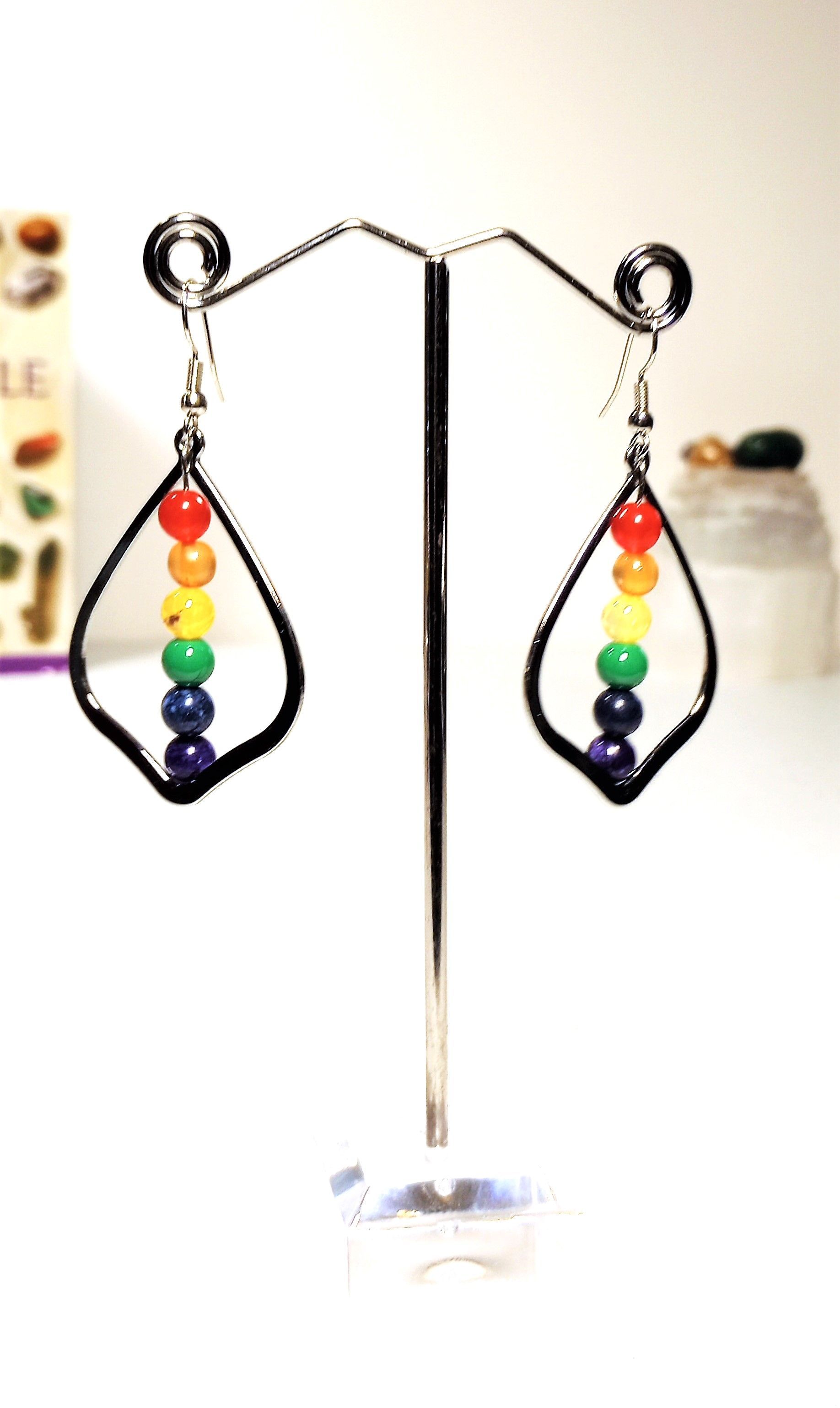 PRIDE PERFECT PEAR CRYSTAL Earrings