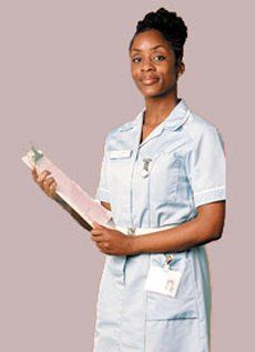 agency nurse - Melrose, Scottish Borders - Caddon Healthcare - Nurse with notepad