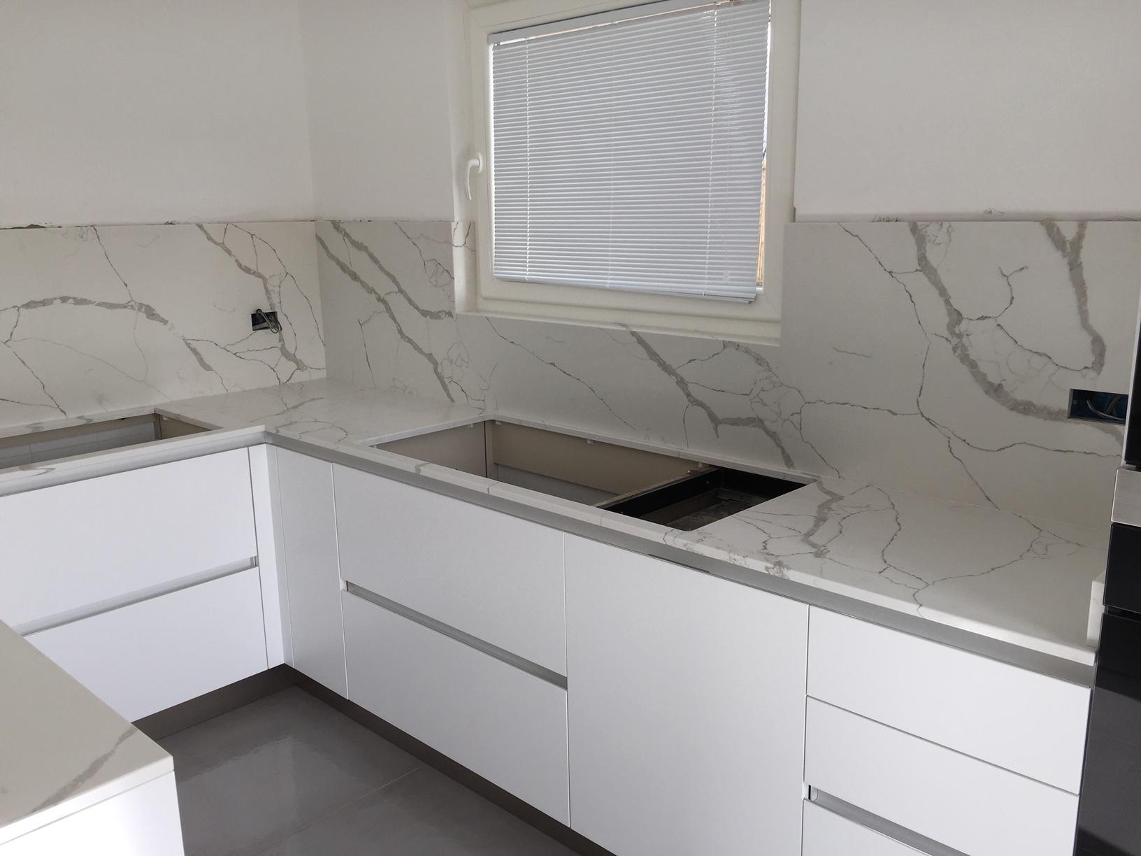 top per cucina in marmo e pietra