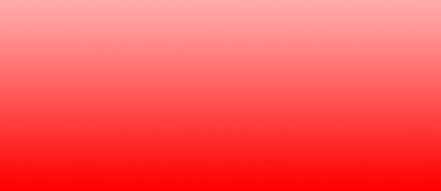 A red gradient background with a white border