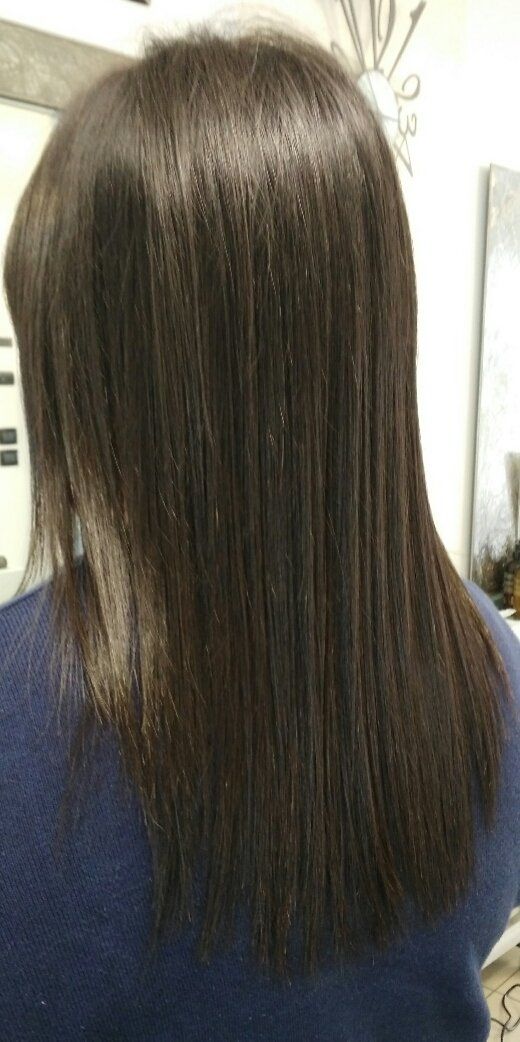 Trattamento per capelli lisci