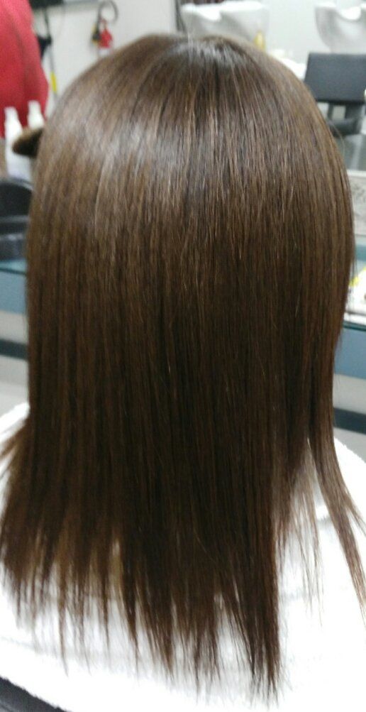 Capelli lisci lunghi