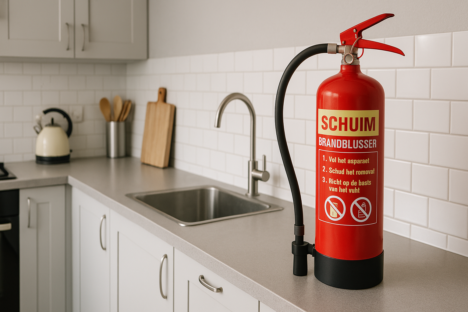 Wat is het verschil tussen een schuimblusser en een sproeischuimblusser?