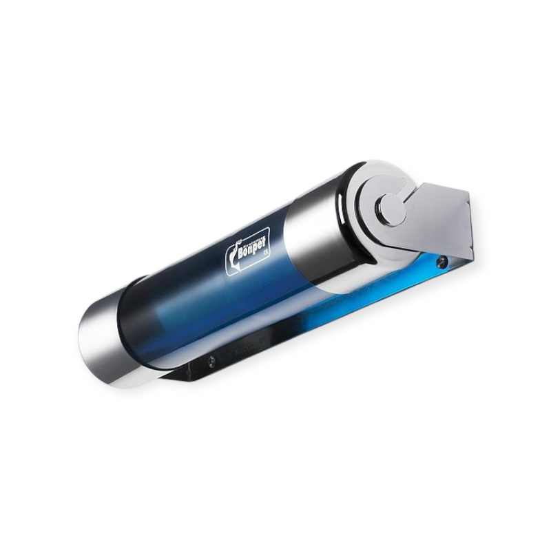 Bonpet zelfactiverende brandblusser kleur blauw-chroom