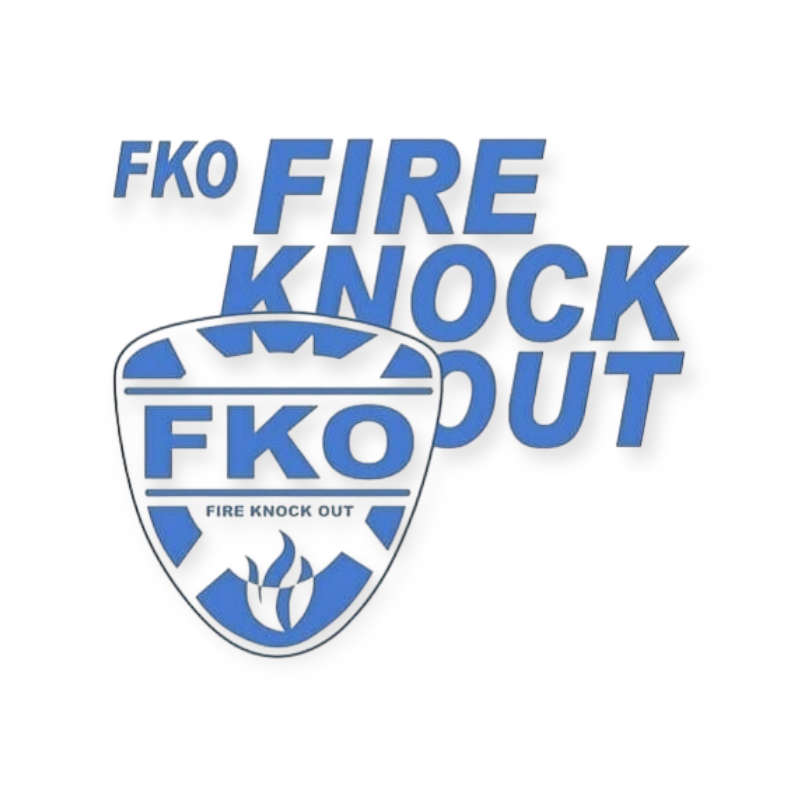 Fire Knock Out automatische brandblusser 1 liter - set van 3 stuks