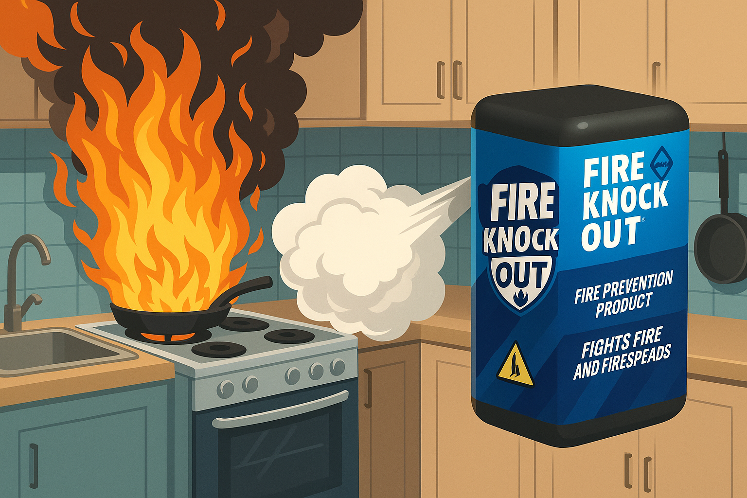 Fire Knock Out 1 en 2 liter