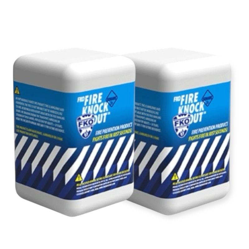Fire Knock Out automatische brandblusser 2 liter - set van 2 stuks