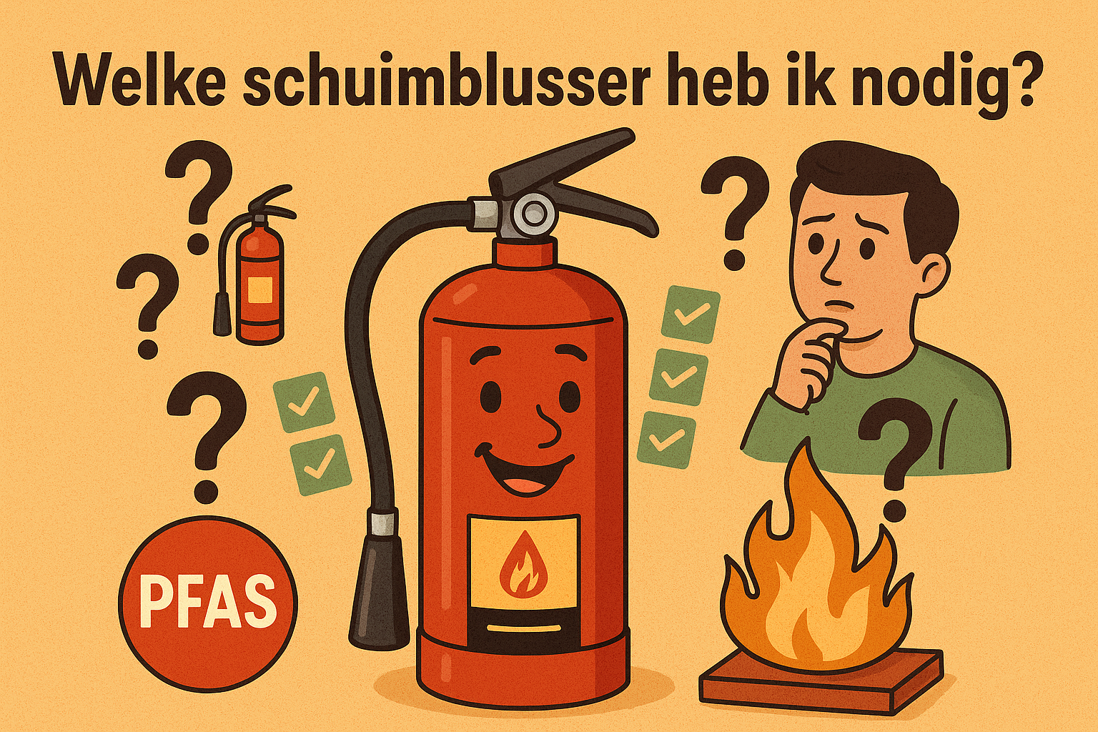 PFAS-vrije schuimblussers de nieuwe standaard in 2026
