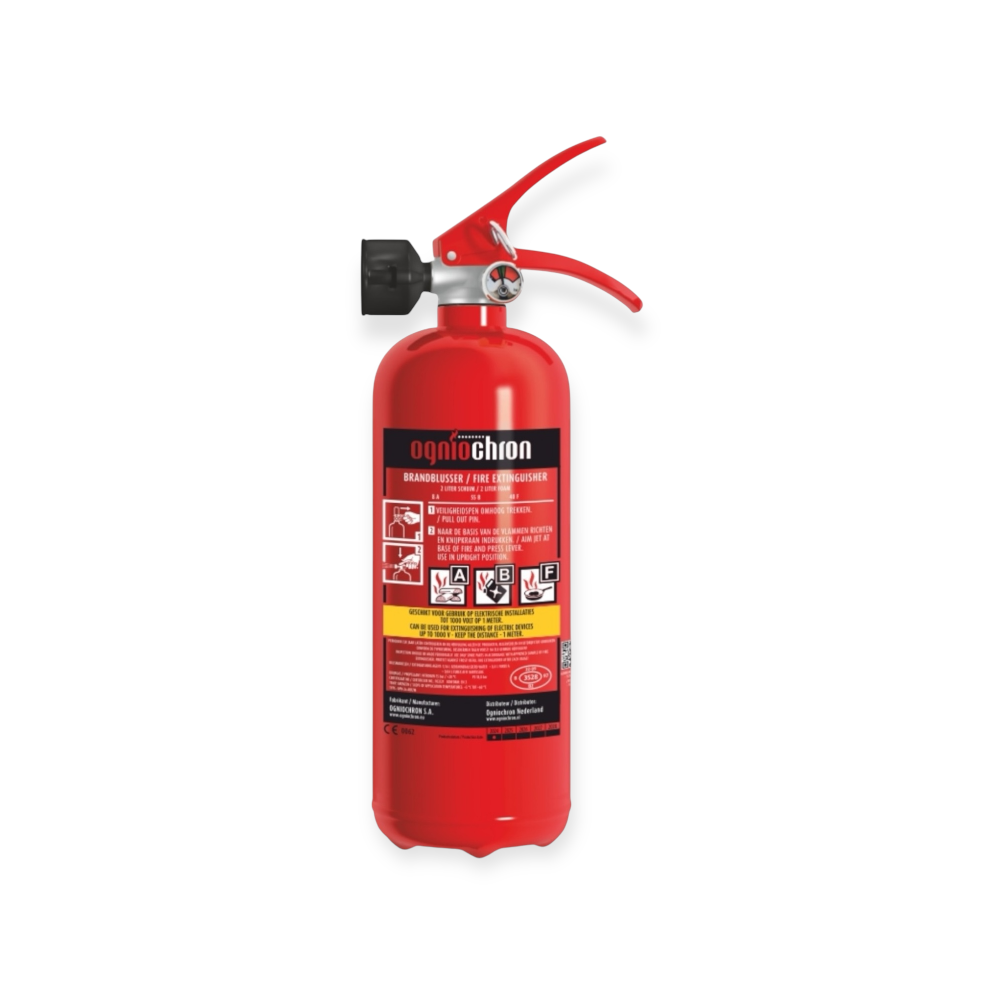 Schuimblusser 2 liter fluorvrij ABF blusklasse