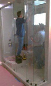 bathroom glass renovation custom