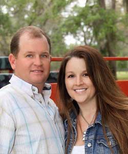 Jerry Sims and His Wife — San Mateo, FL — Armstrong Contracting Services, Inc.